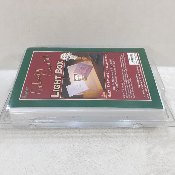 Darice Light Box Embossing Essentials Tracing 9x6x3 Taiwan 2503-51 NEW - Picture 7 of 8